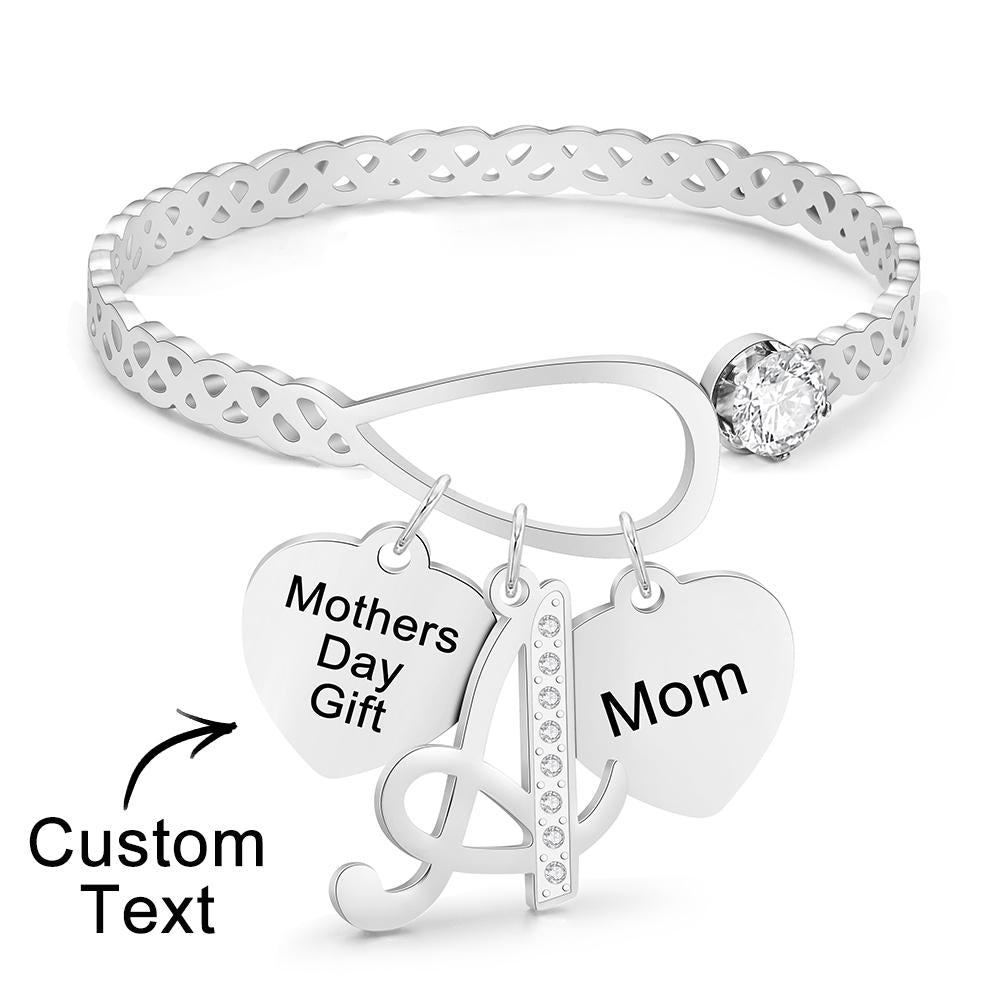 Benutzerdefinierte Gravierte Armband Kreative Anhänger Aushöhlen Design Geschenke - soufeelde