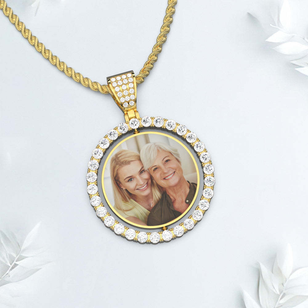 Muttertag Foto Halskette Geschenk Personalisierte Halskette Für Mama - soufeelde