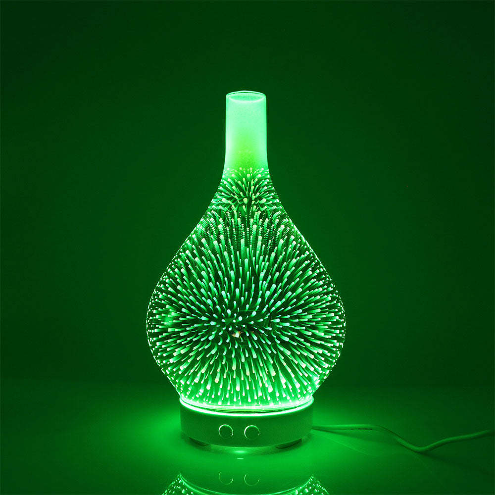 Exquisite Aromatherapie-lampe Farbwechsel Feuerwerk Luftbefeuchter Home Geschenke - soufeelde