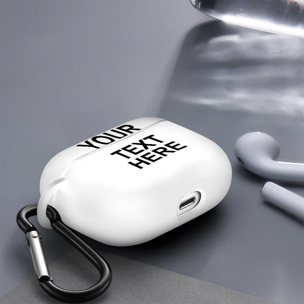 Estuche Personalizado para Airpods para Airpods Pro Airpods 3er Color Blanco con Grabado