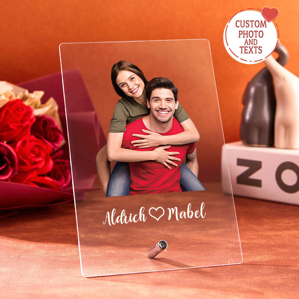 La Luz De La Propuesta Lámpara De Noche 3d Regalo Para Amante Luz De Noche Acrílica Personalizada Como Regalo Para Esposa Lámpara Personalizada Como Regalo De Boda Para Ella - soufeeles