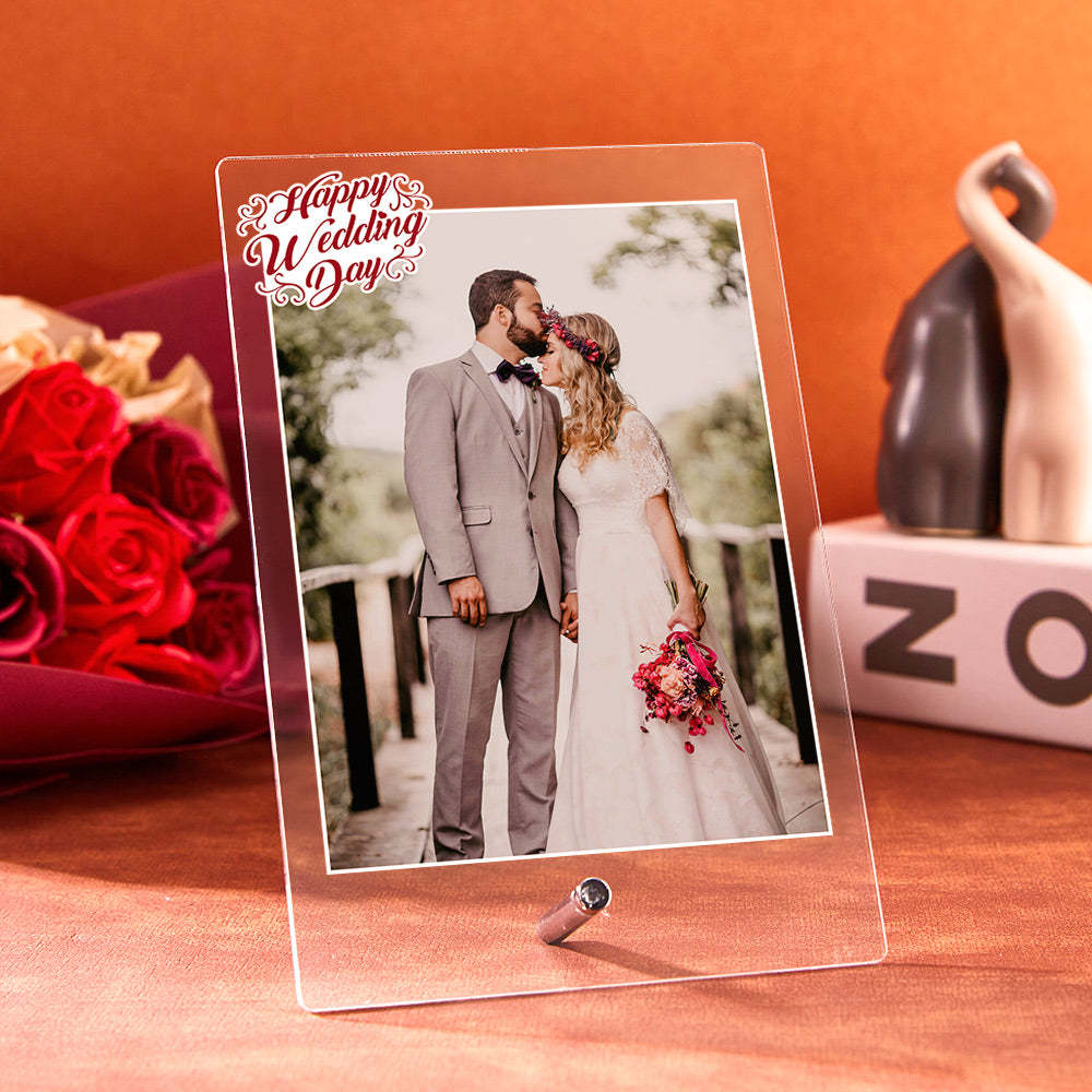 Lámpara De Foto Personalizada, Lámpara 3d Personalizada, Regalo De Cumpleaños, Lámpara De Mesa, Regalo Para Pareja, Lámpara De Noche Led - soufeeles