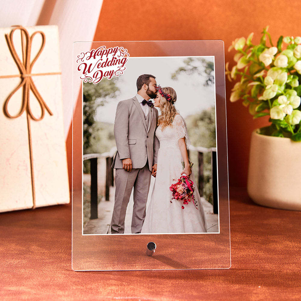 Lámpara De Foto Personalizada, Lámpara 3d Personalizada, Regalo De Cumpleaños, Lámpara De Mesa, Regalo Para Pareja, Lámpara De Noche Led - soufeeles