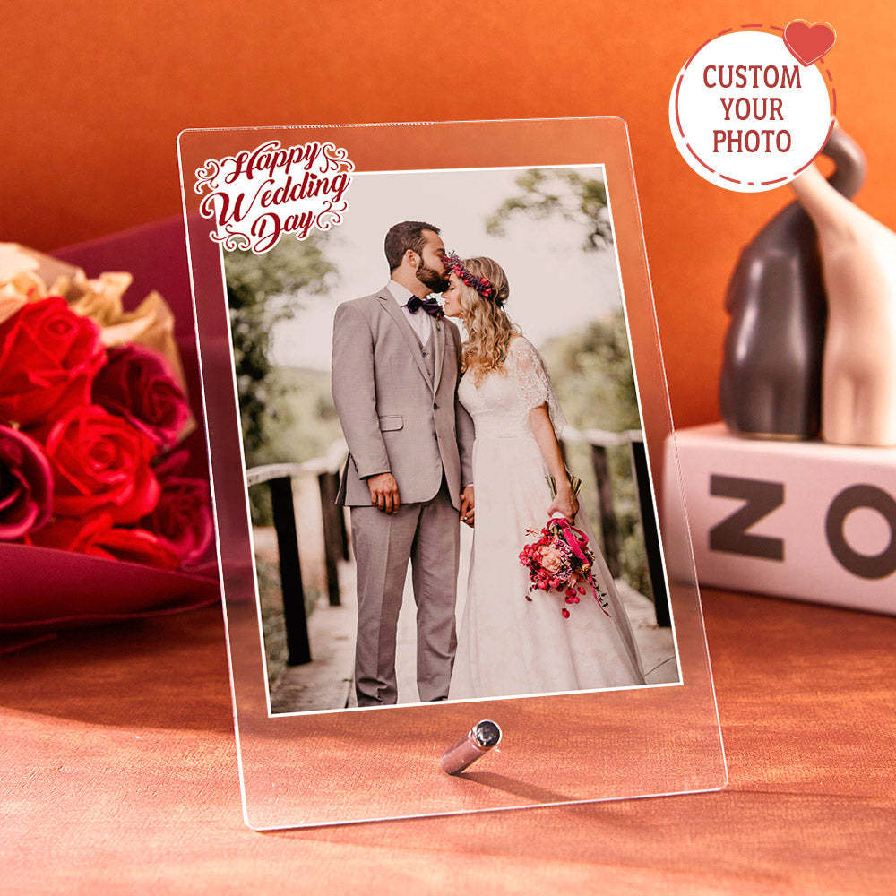 Lámpara De Foto Personalizada, Lámpara 3d Personalizada, Regalo De Cumpleaños, Lámpara De Mesa, Regalo Para Pareja, Lámpara De Noche Led - soufeeles