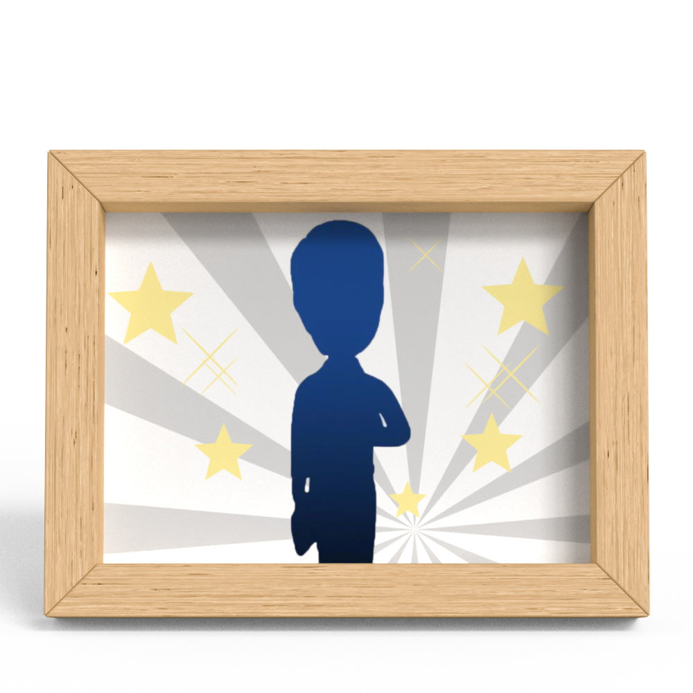 Parte Superior Del Cuerpo Personalizable 1 Persona Custom Clay Figure Frame Regalos - soufeeles