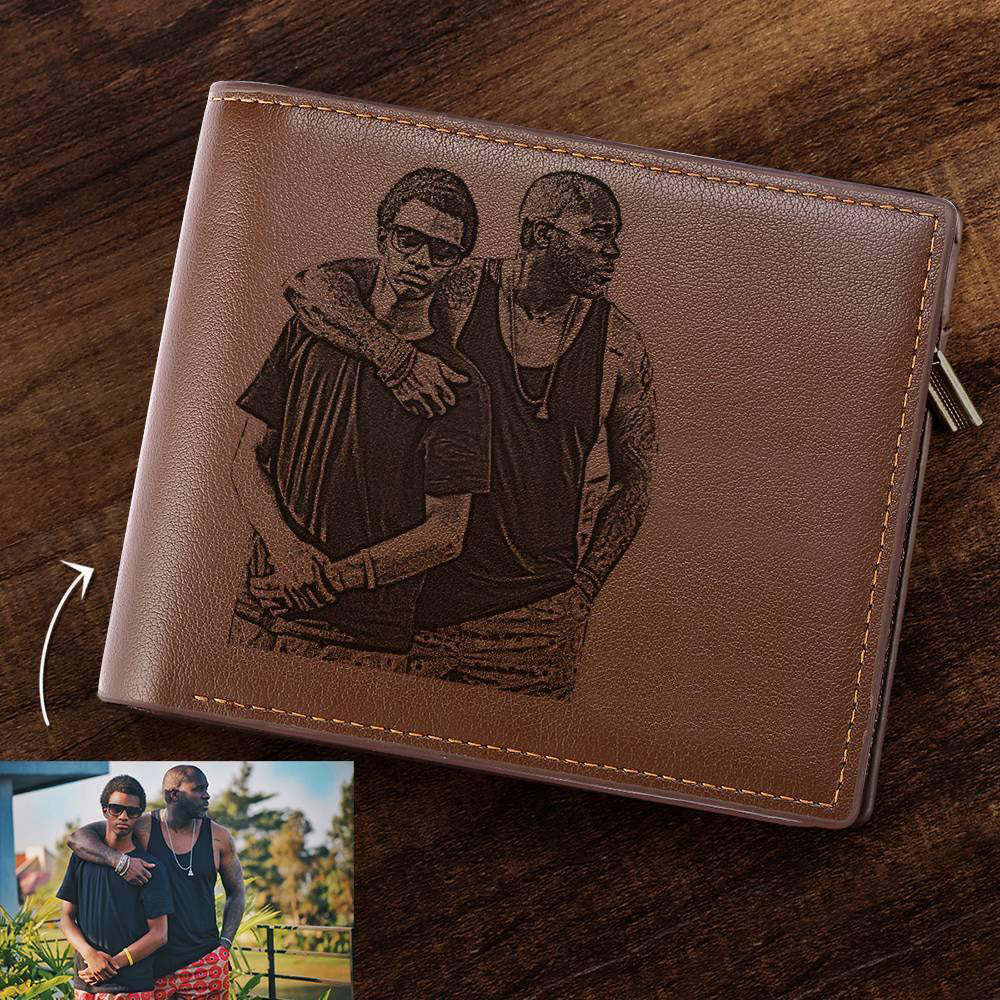 Personalizada Foto Cartera con Grabado