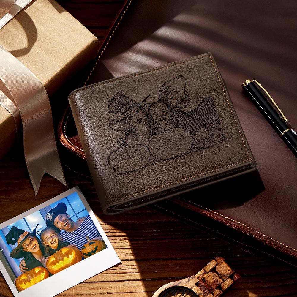 Personalizada Foto Cartera con Grabado