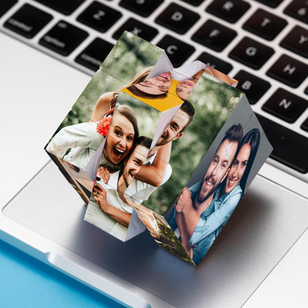 Regalos Personalizados Del Cubo De rubic De Multifoto Para Ella 3X3