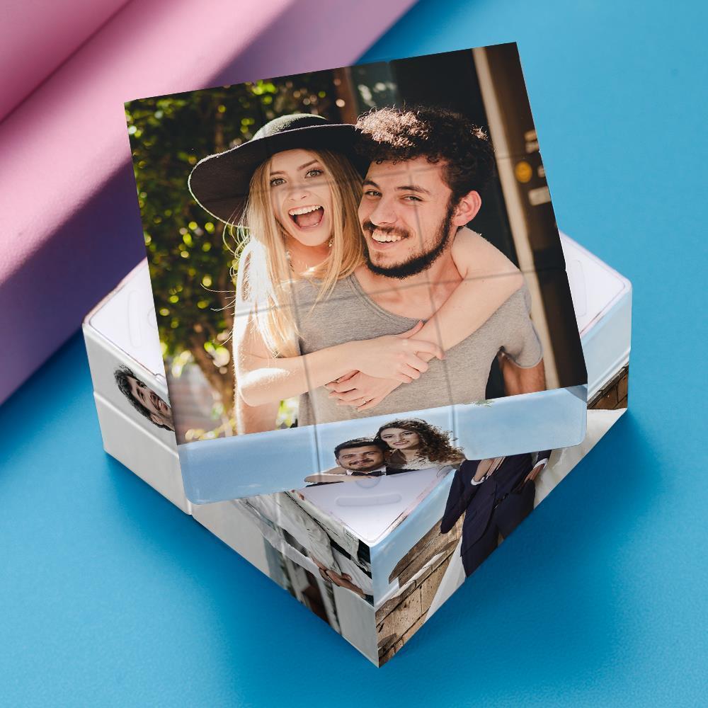 Regalos Personalizados Del Cubo De rubic De Multifoto Para Ella 3X3