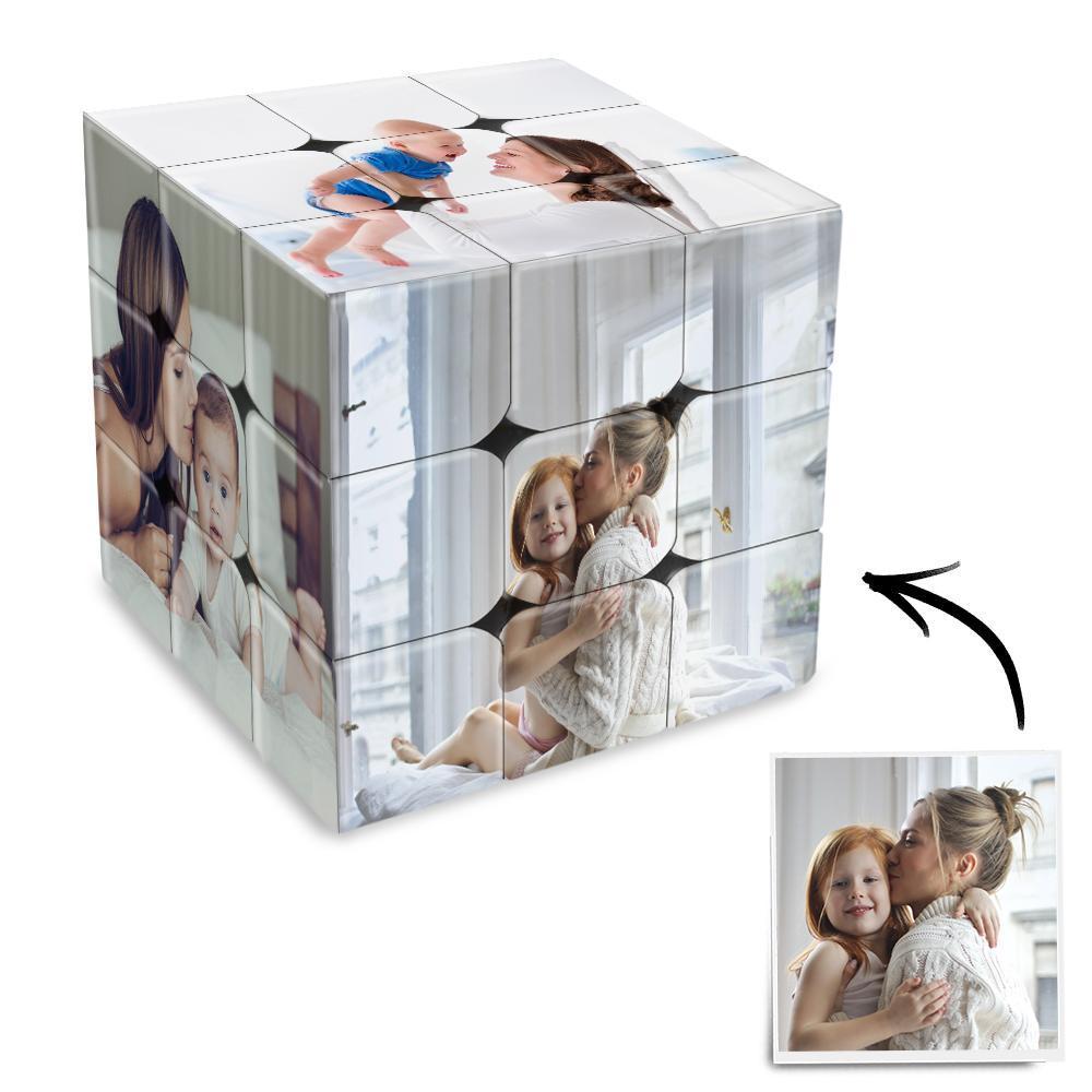 Cubo De Rubic De Multifoto Personalizado Seis Imágenes Regalos Para Madres
