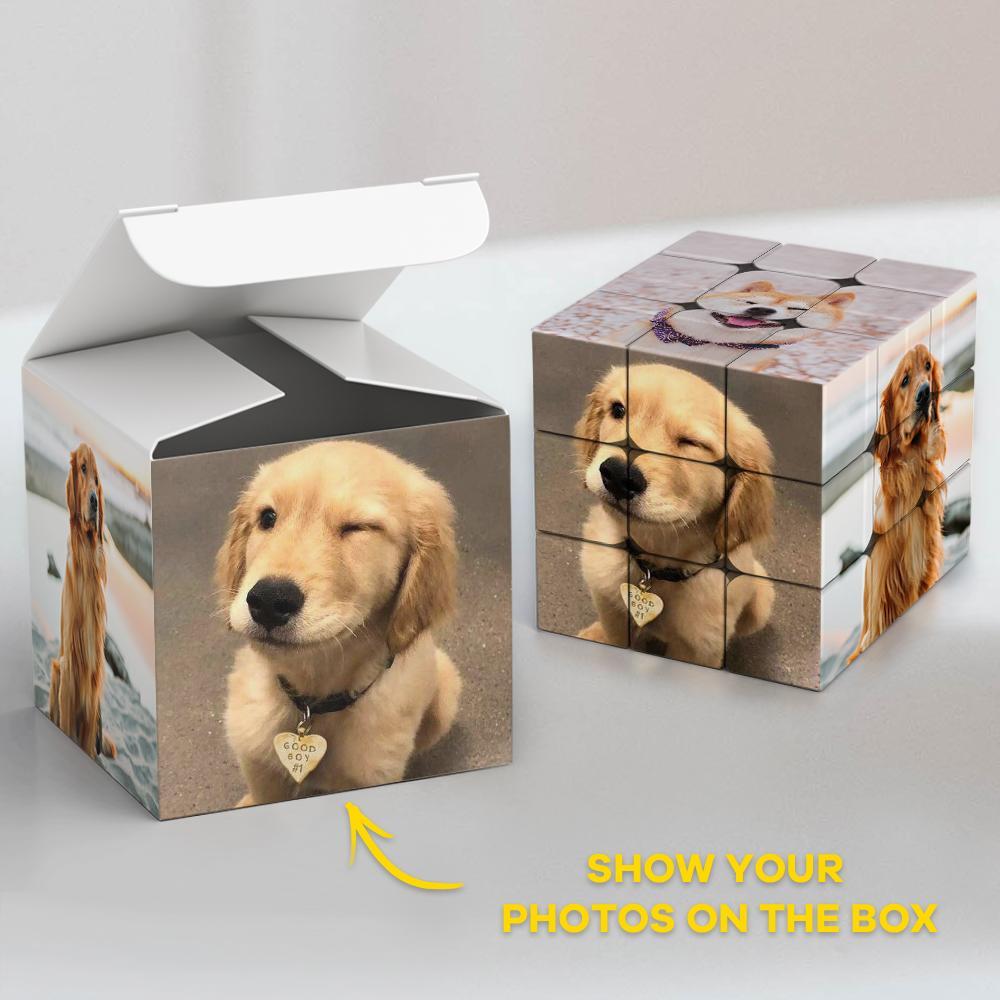 Regalos Personalizados Del Cubo De rubic De Multifoto Para Ella