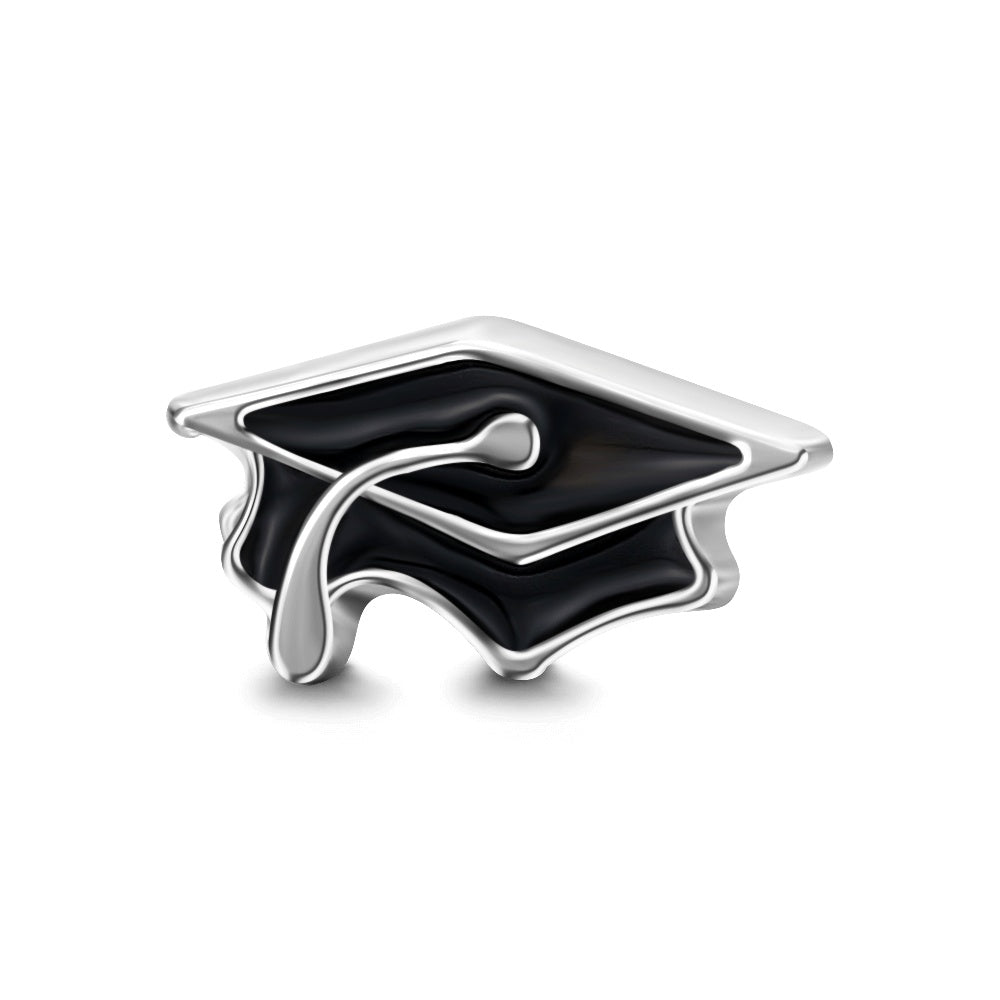 Soufeel Graduation Hat Locket Charm Para Collar De Medallón - soufeeles