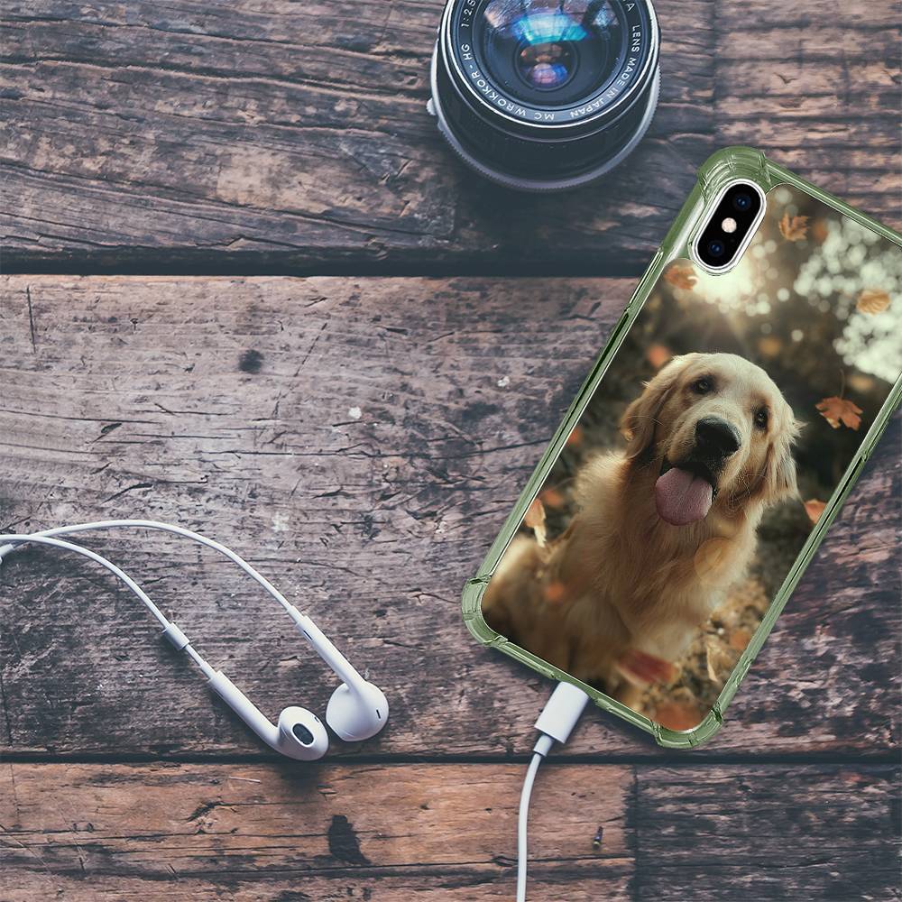 Foto Funda Case para Teléfono Silicona Anti-Caída Suave Cáscara Negra - iPhone 7p/8p