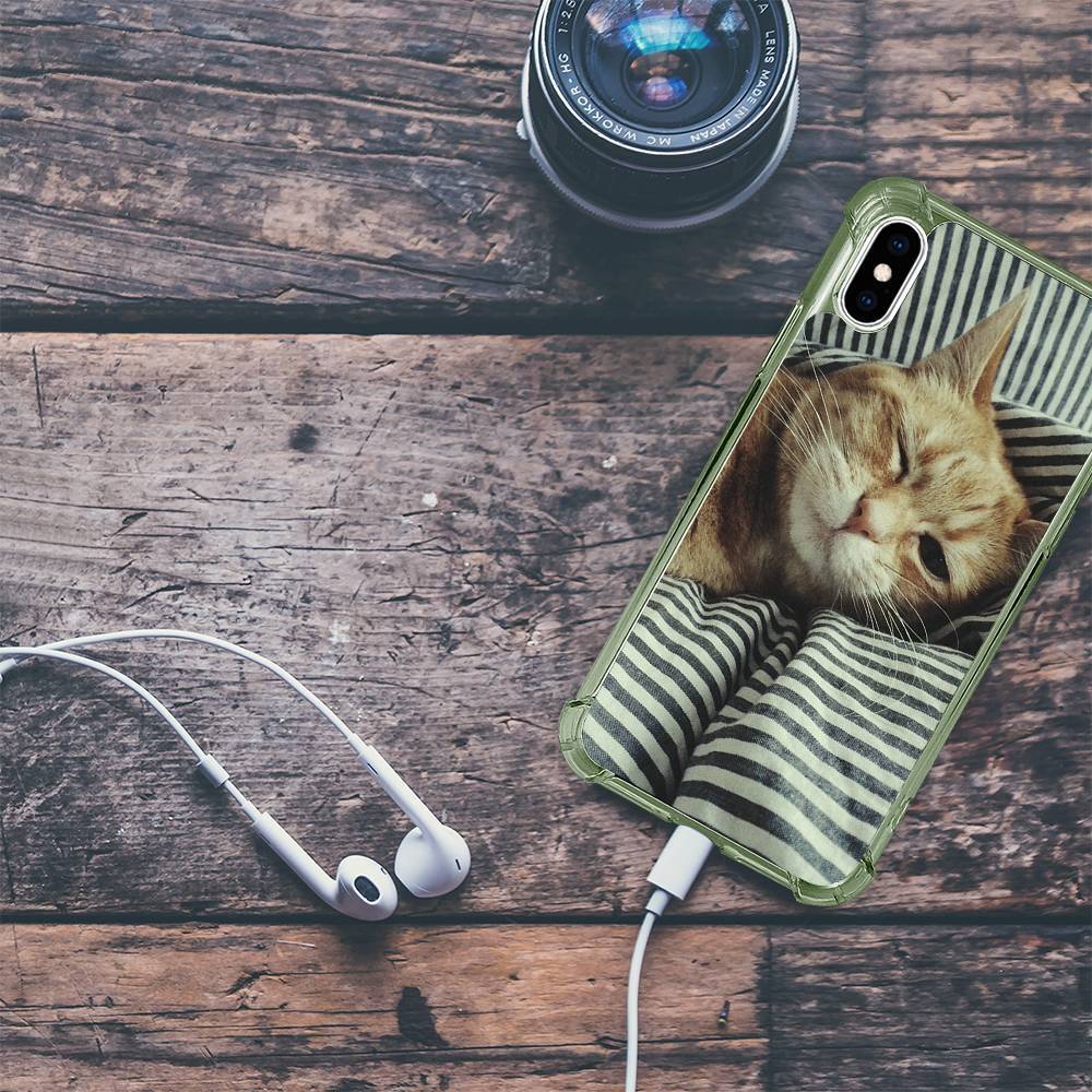 Foto Funda Case para Teléfono Silicona Anti-Caída Suave Cáscara Negra - iPhone 7p/8p