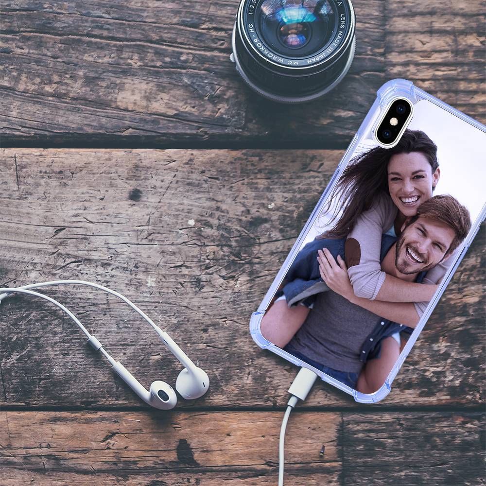 Foto Funda Case para Teléfono Silicona Anti-Caída Suave Cáscara Azul de Cielo - iPhone 7/8