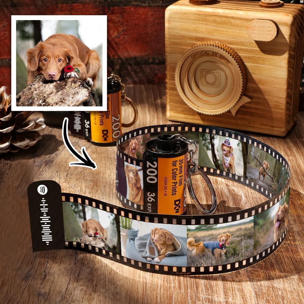 Llavero De Película Con Código De Spotify Escaneable Llavero Con Película Grabada Con Foto De Spotify Regalos Para Ella 15 Fotos