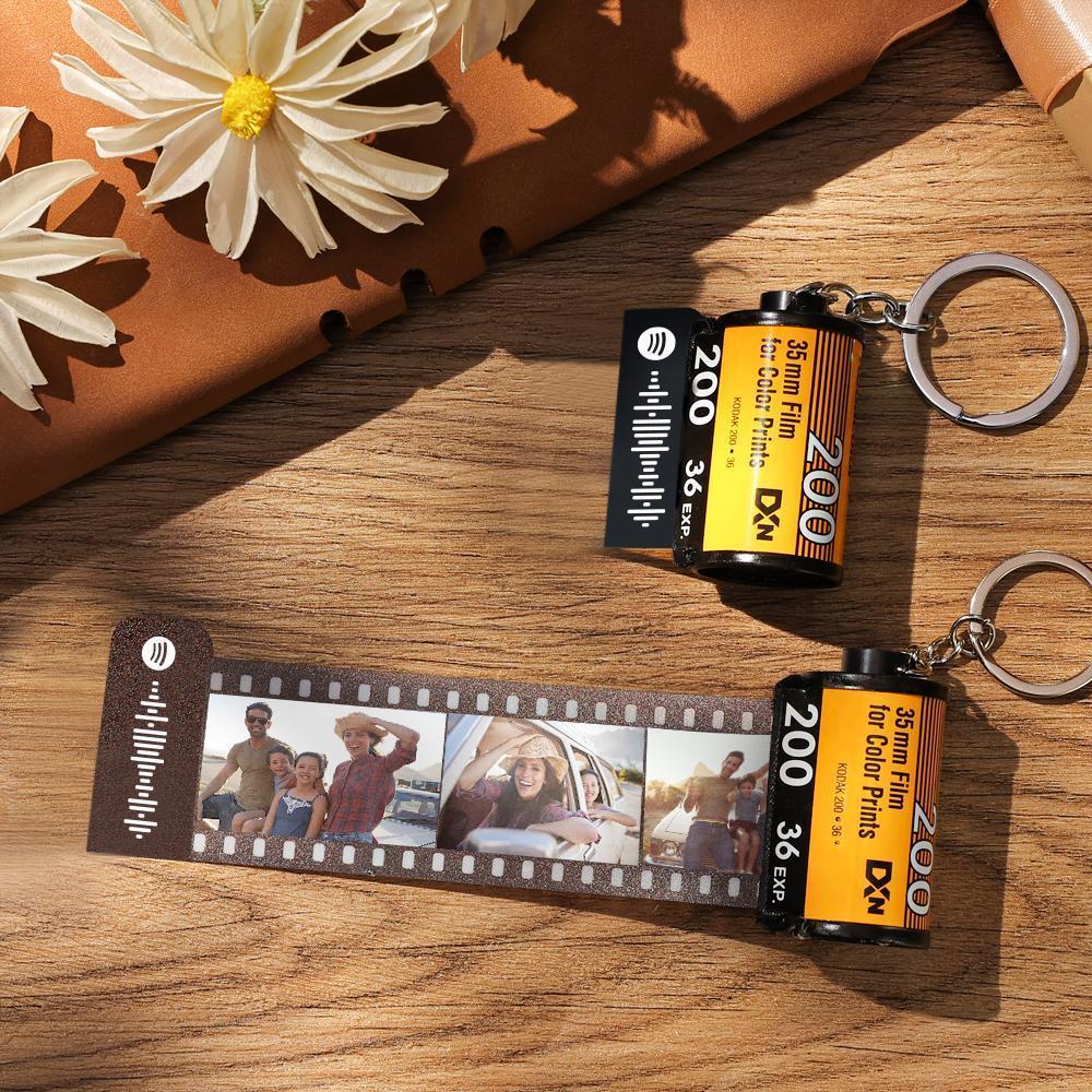 20 Fotos Rollo De Película Fotográfica Llavero Con Imágenes Foto Personalizada Regalo Mejores Regalos Amarillo