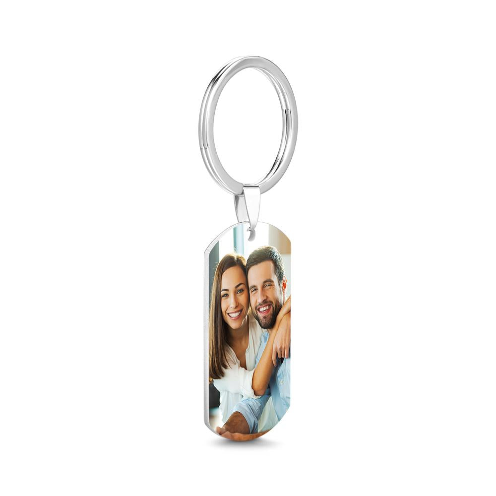 Llavero Drive Safe Regalos De Fotos Personalizados Drive Safe Te Necesito Aquí Conmigo Regalo Del Día De San Valentín Para Él - soufeeles