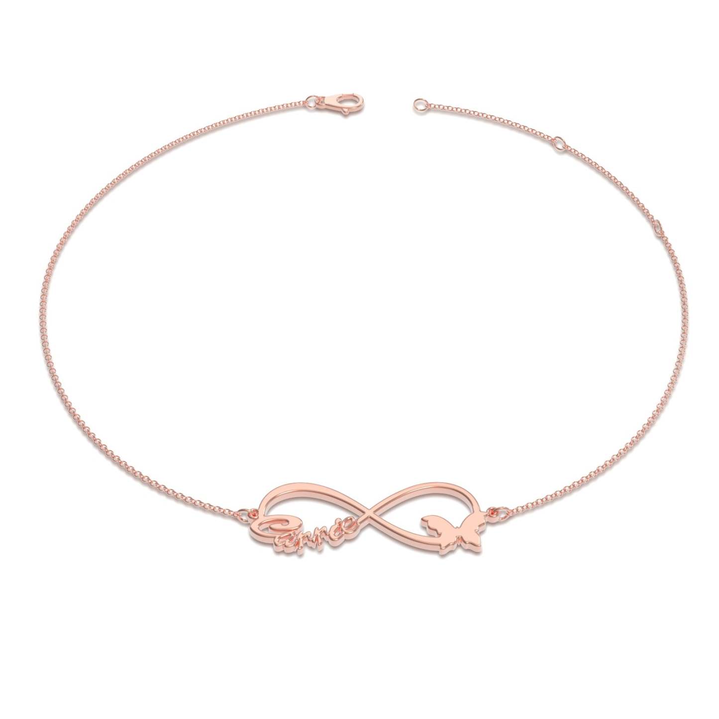 Regalo Personalizado De Pulsera Con Nombre Infinito Para Mujer - soufeeles