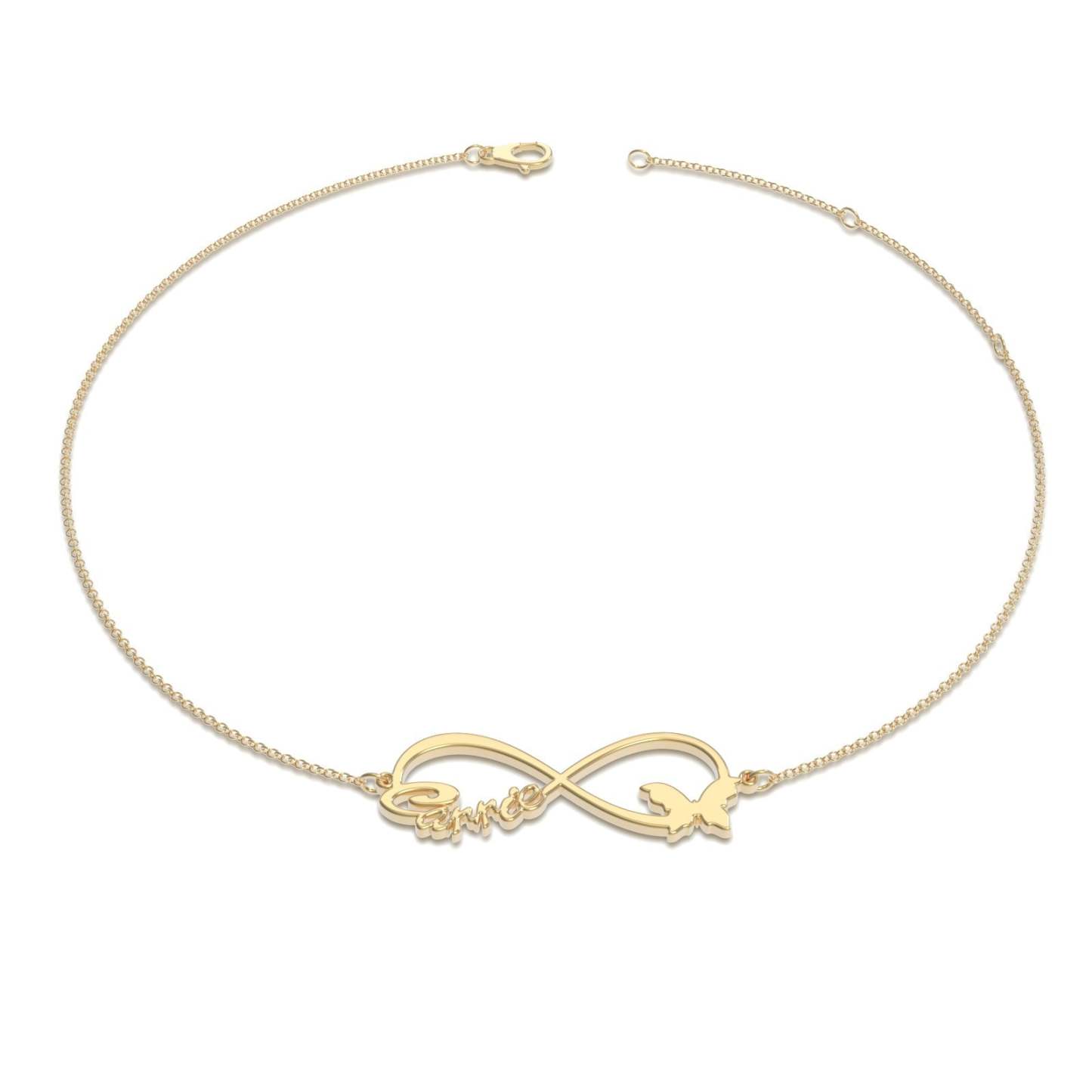 Regalo Personalizado De Pulsera Con Nombre Infinito Para Mujer - soufeeles