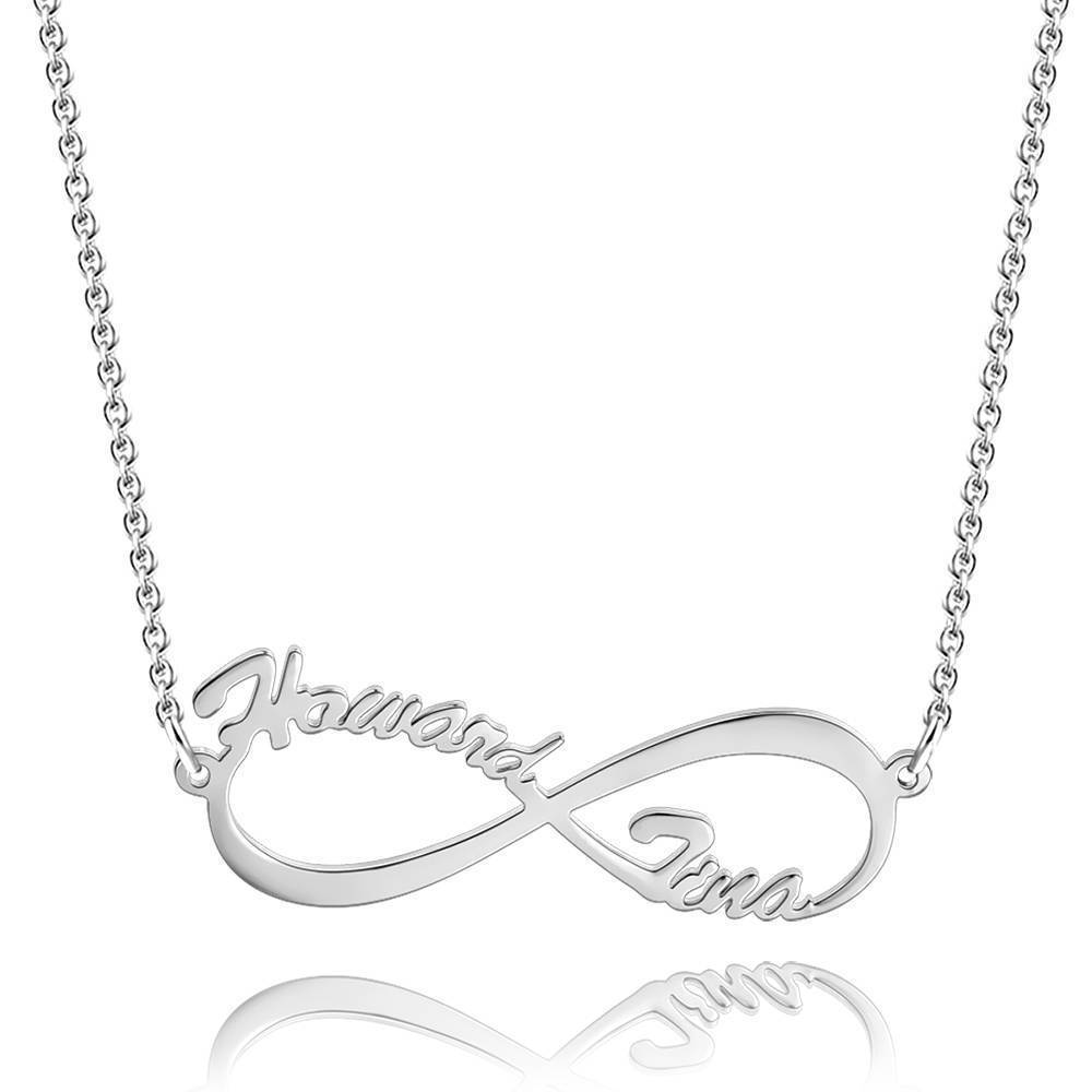 Infinidad Collar de Nombre