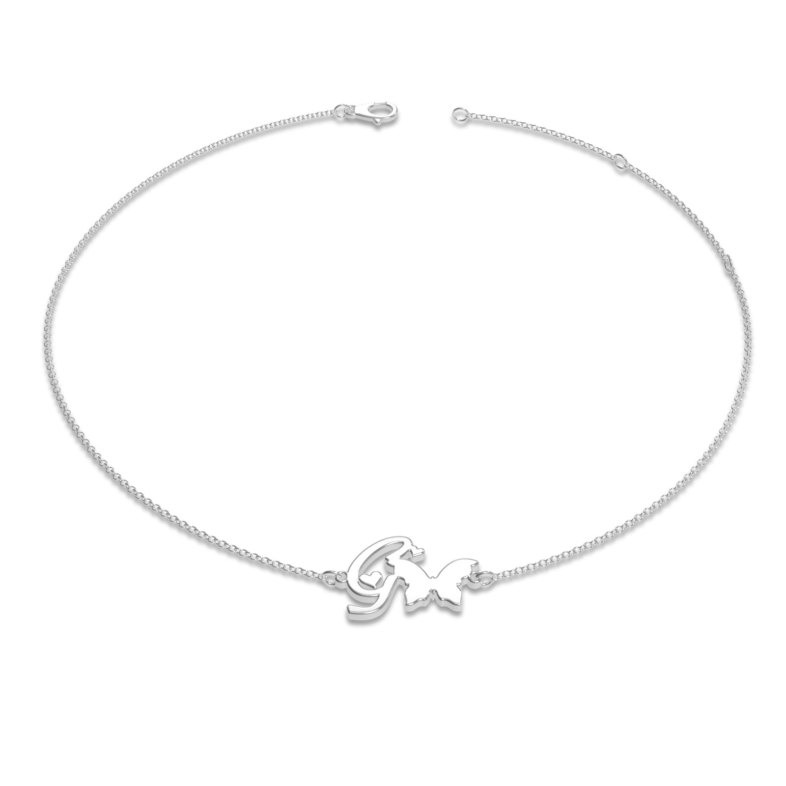 Pulsera Personalizada Pulsera Femenina Regalo, Pulsera Personalizada Con Una Mariposa - soufeeles