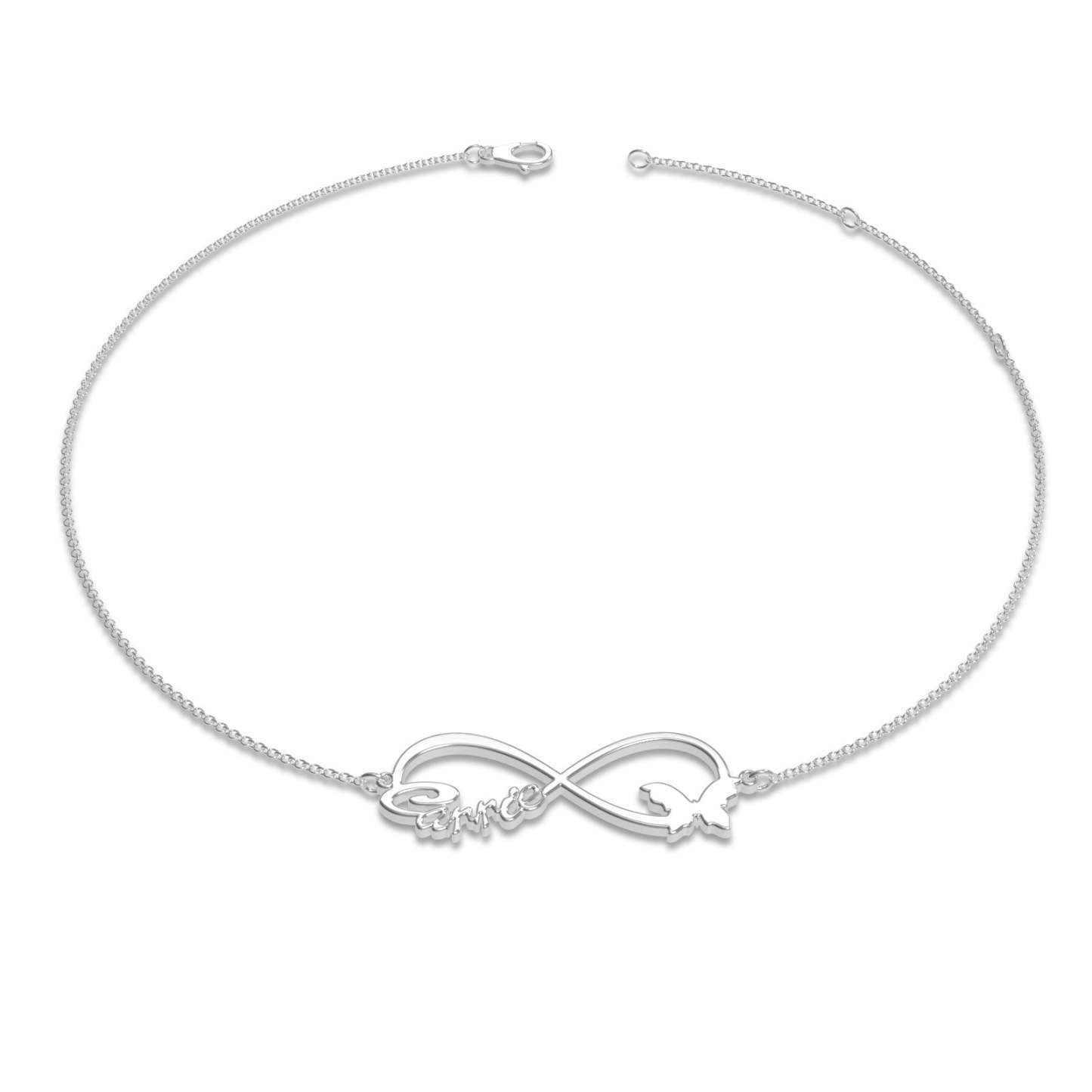 Regalo Personalizado De Pulsera Con Nombre Infinito Para Mujer - soufeeles