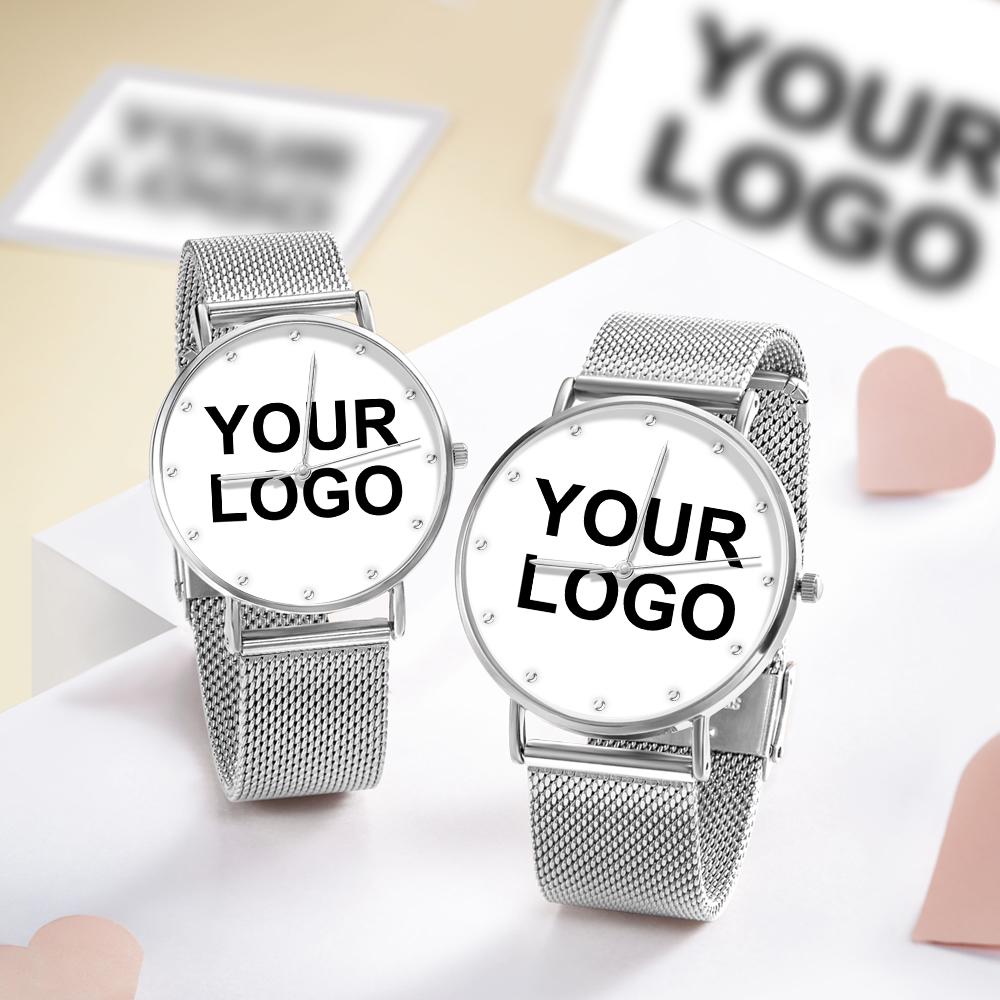 Relojes De Mujer Grabados Con Foto Y Correa De Aleación