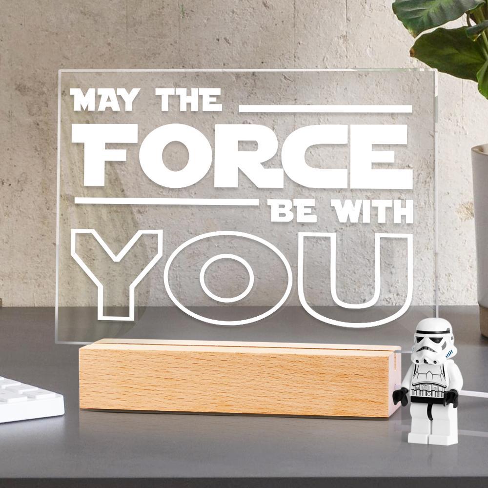 Mtfbwy Gift Night Light May Force Estar Contigo En La Oscuridad El Mejor Regalo Para Él - soufeeles