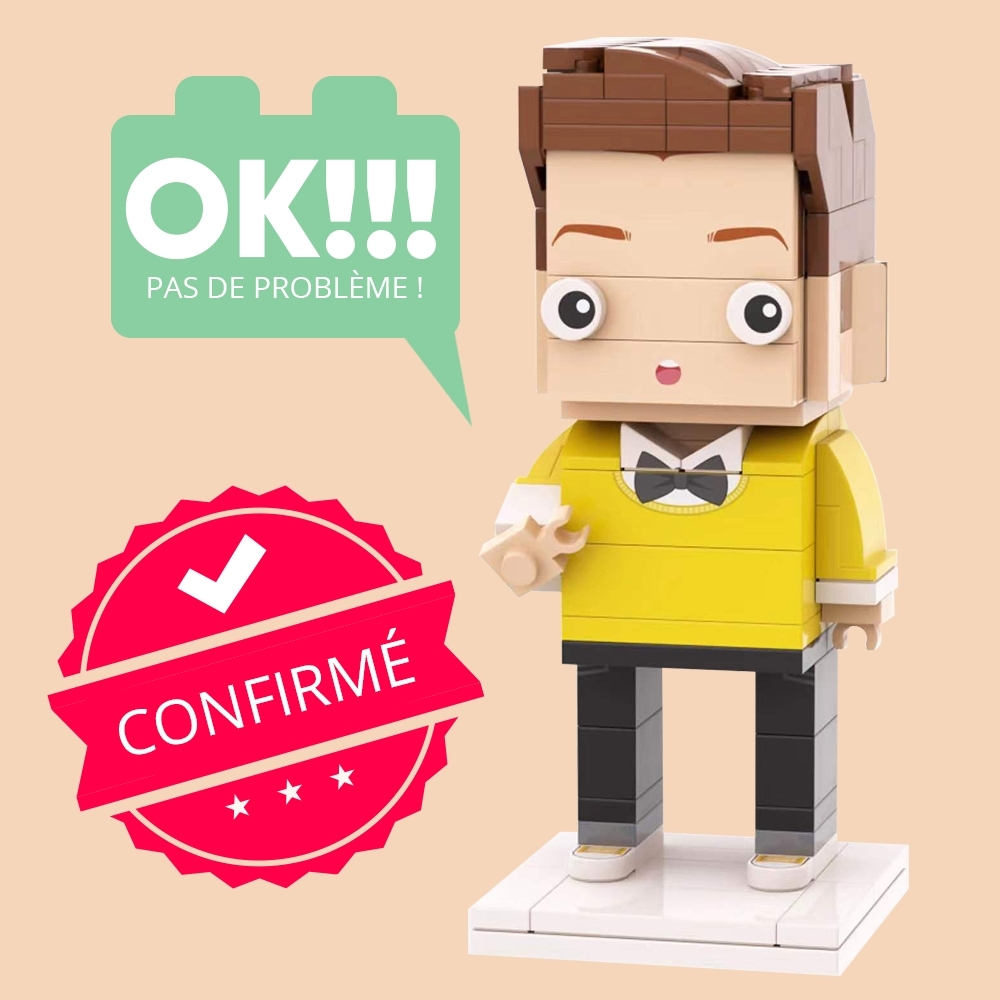 Service De Confirmation Des Rendus De Figurines En Brique