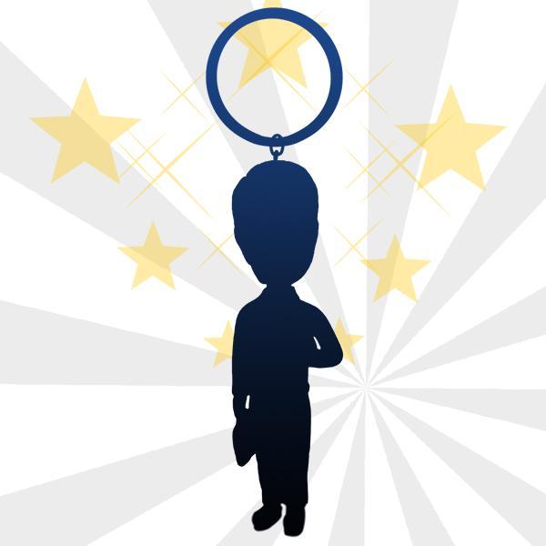 Porte-clés Figurine Bobblehead Personnalisé Entièrement Personnalisable Pour 1 Personne