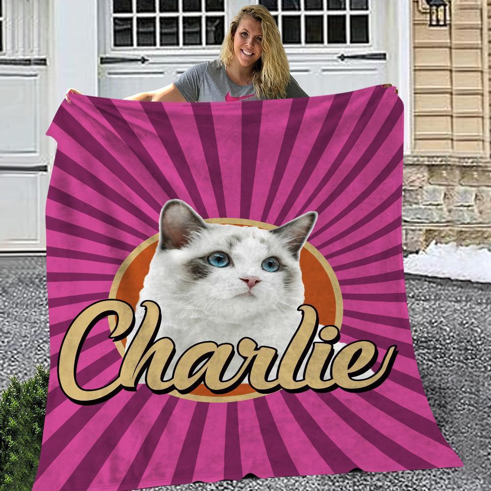 Couverture Photo Personnalisée Pour Animaux De Compagnie Cadeau Commémoratif Pour Animaux De Compagnie Chien Couverture Photo Pour Chat Cadeau De Perte De Chien