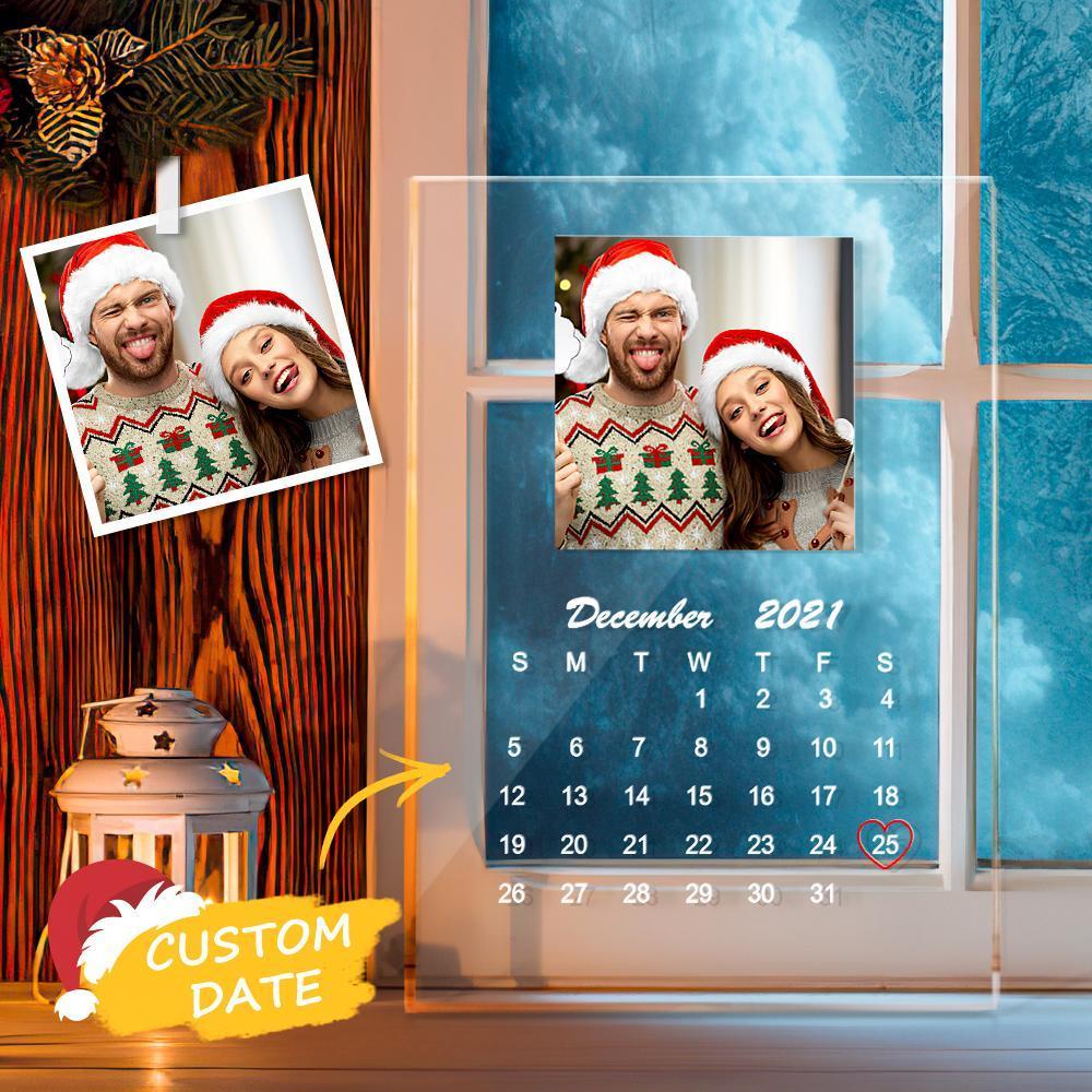 Personalized Calendar Plaque Birthday Themed Gifts With Custom Photo