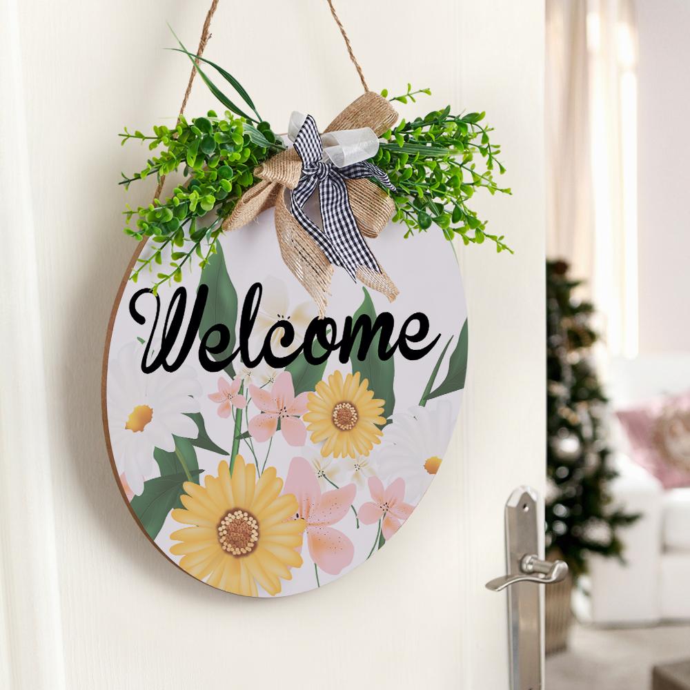 Décoration Extérieure D'ornement De Porche De Signe De Porte D'entrée Gravée Sur Mesure