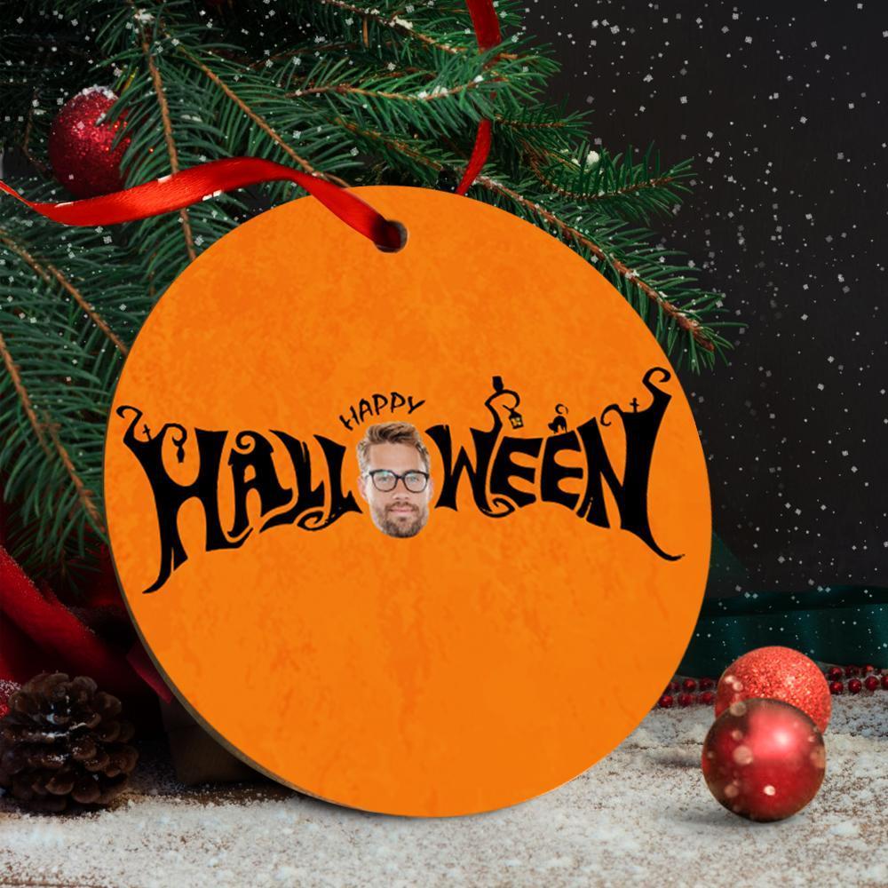 Ornements Photo Personnalisés Cadeaux D'halloween Pour Les Amis