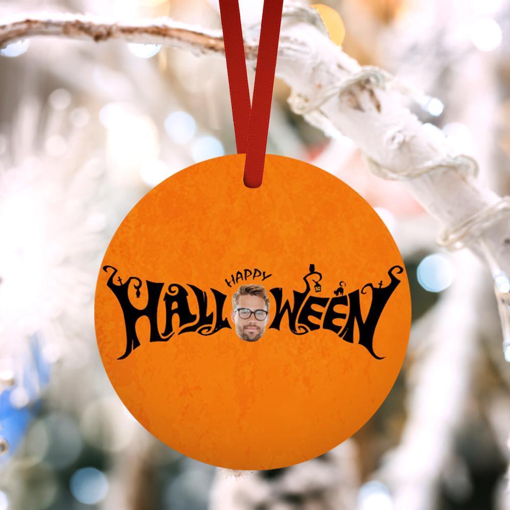 Ornements Photo Personnalisés Cadeaux D'halloween Pour Les Amis