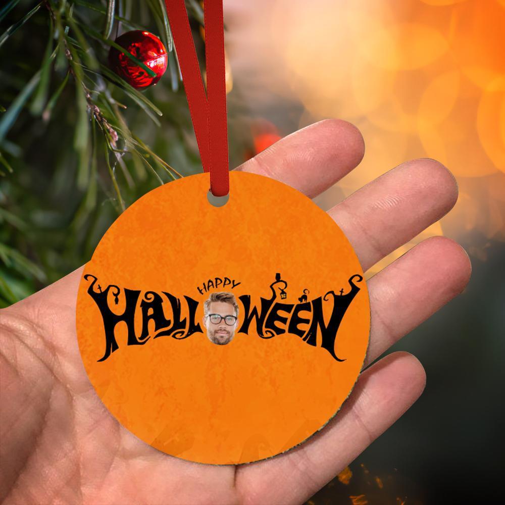 Ornements Photo Personnalisés Cadeaux D'halloween Pour Les Amis