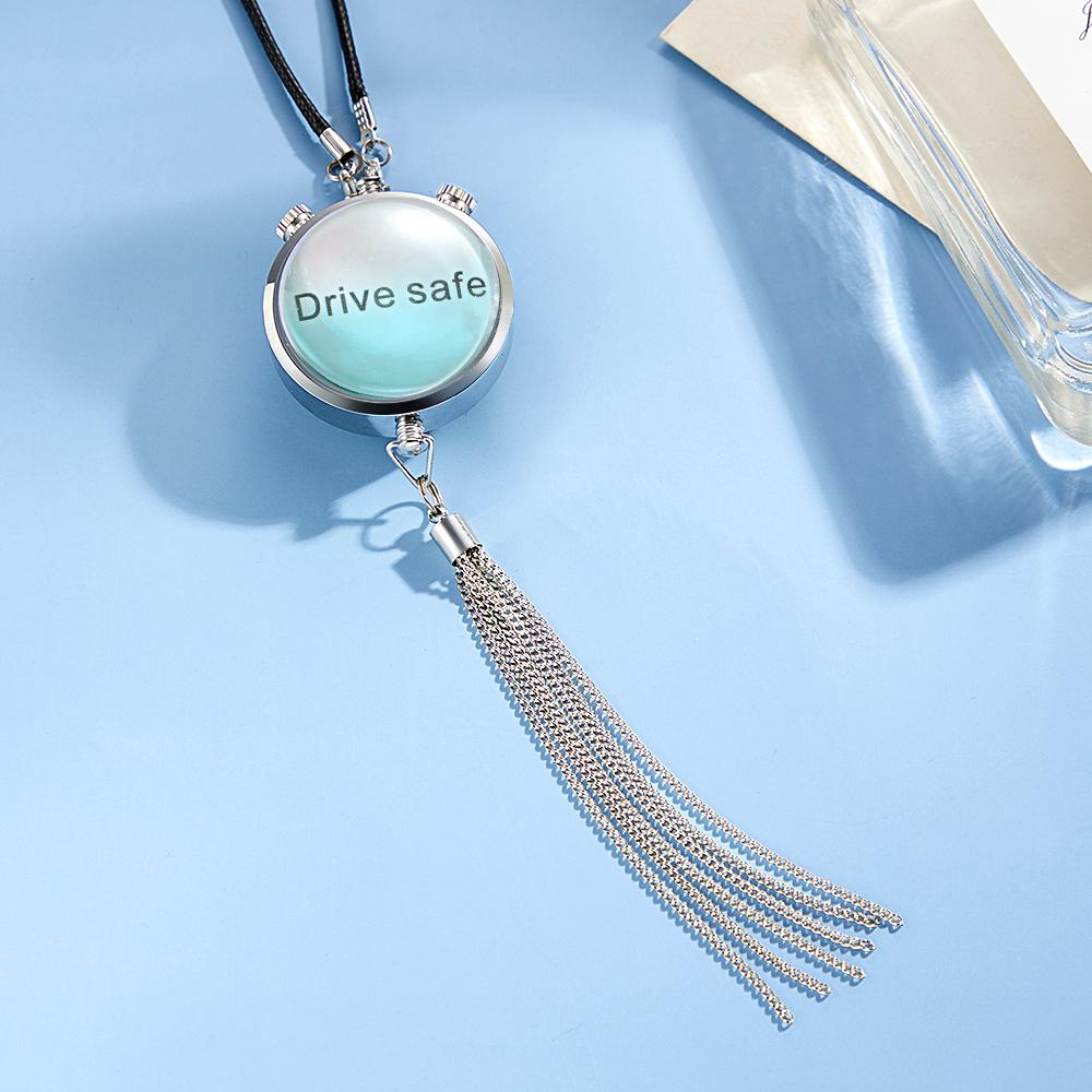 Pendentif De Boîte De Parfum De Désodorisant Photo Personnalisé Pour Cadeau De Voiture Désodorisant Suspendu Personnalisé Avec Texte D'image - soufeelfr