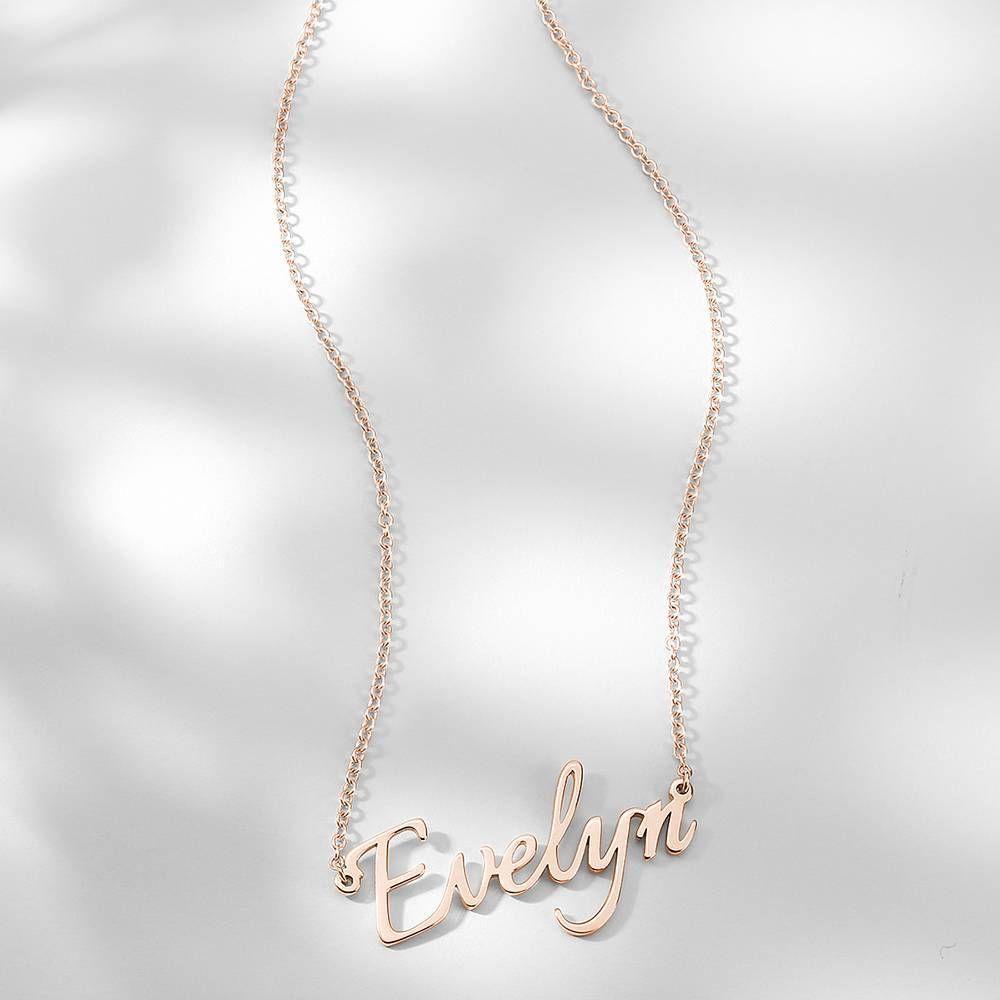 Collier Prenom Collier Prénom Personnalisé Pour Petite Amie