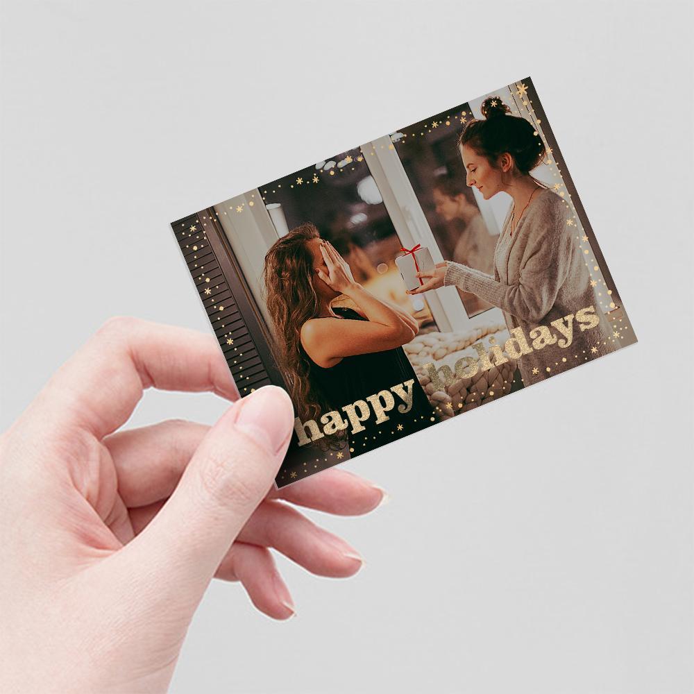 Carte En Photo Carte Unique Carte De Cadeaux