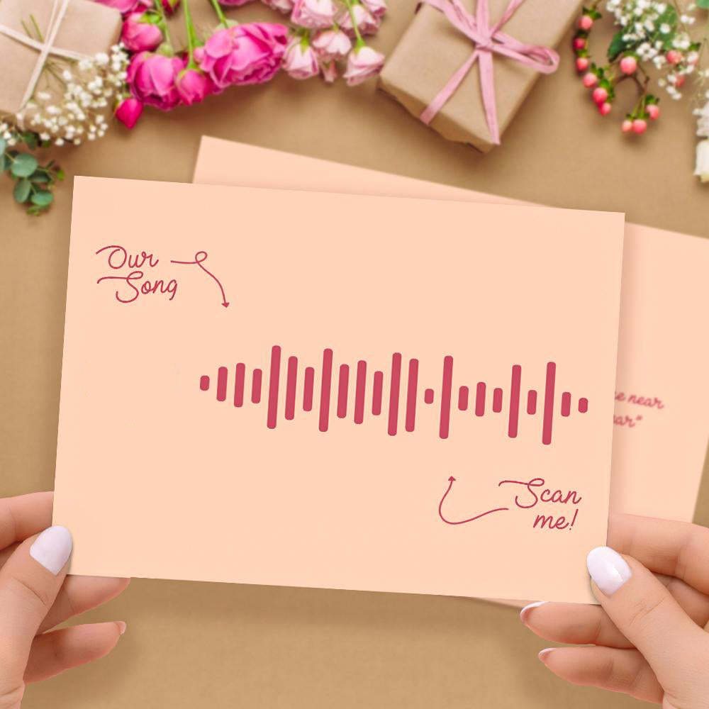 Cartes Musicales Scannables Avec Votre Chanson Préférée Cadeaux Pour La Fête Des Mères