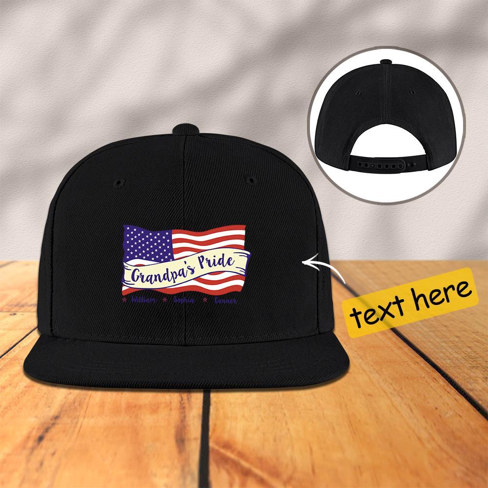 Cadeau Personnalisé De Chapeau De Baseball Des États-unis Pour Lui