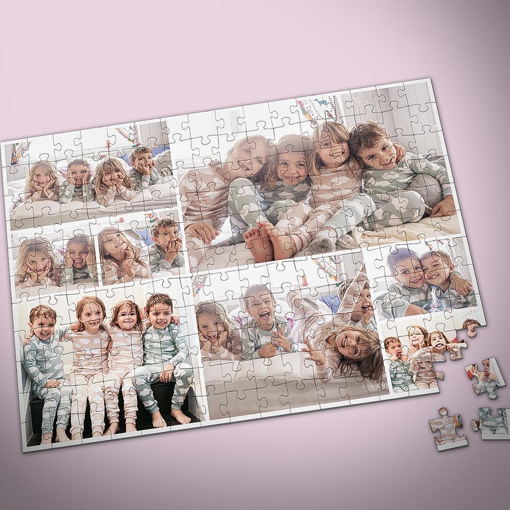 Puzzle Photo Personnalisé Enfants Mignons 35-500 Pièces