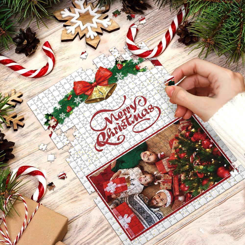 Puzzle De Photo De Collage De Noël Personnalisé Meilleur Cadeau Pour Noël