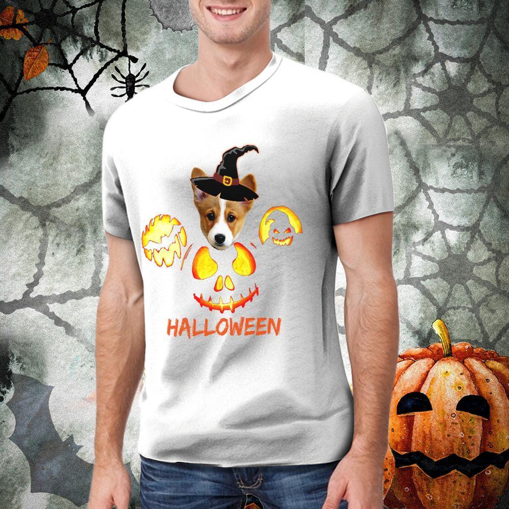 Cadeau De Thème De Chien De Sorcière De T-shirt Photo Heureux De Halloween Pour L'amant De Chien