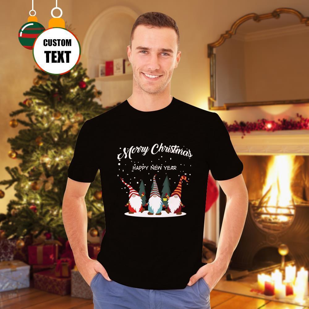 Chemise De Noël D'amant Gravée Personnalisée Lettre Cadeau De Chemise De Noël Pour Vos Proches - soufeelfr