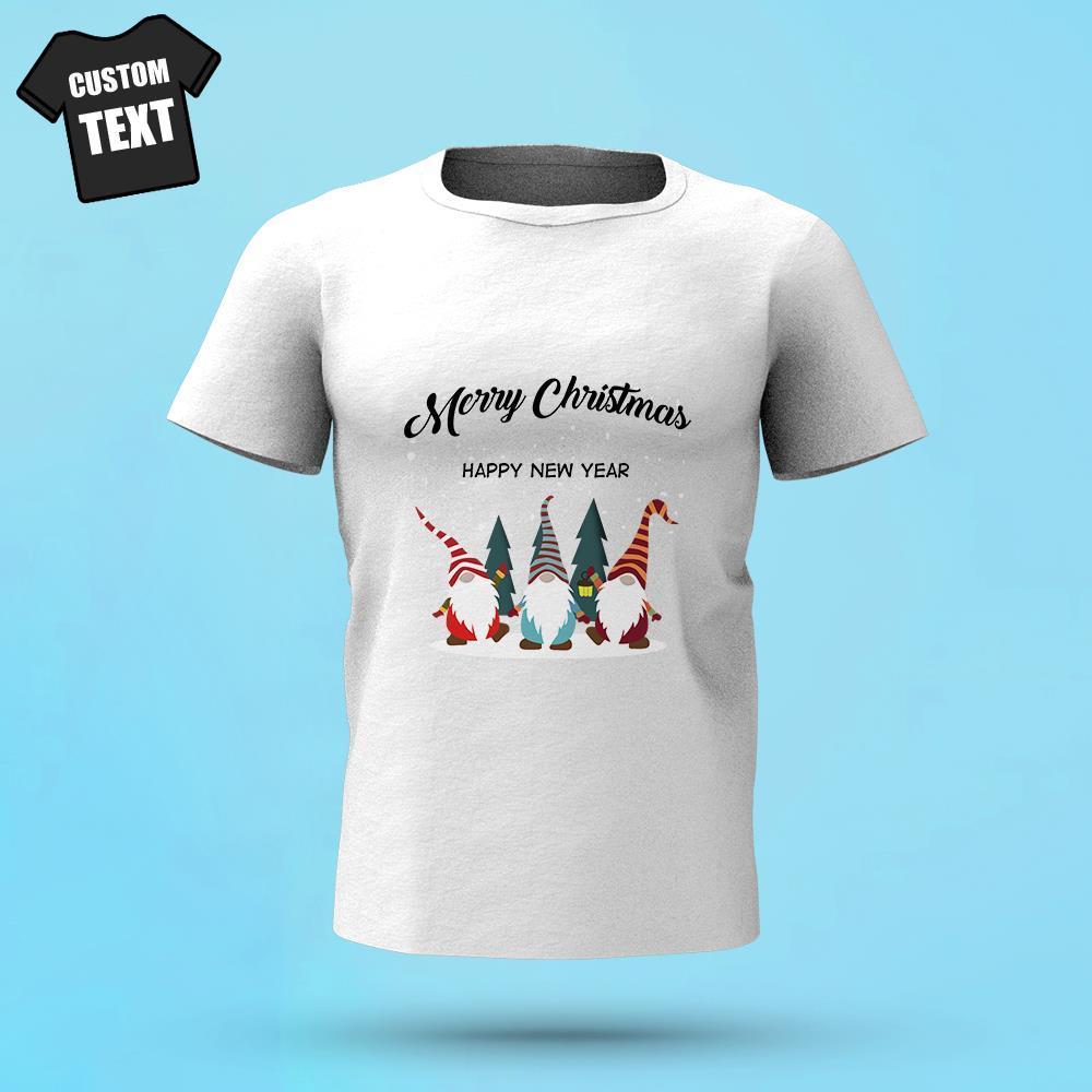 Chemise De Noël D'amant Gravée Personnalisée Lettre Cadeau De Chemise De Noël Pour Vos Proches - soufeelfr