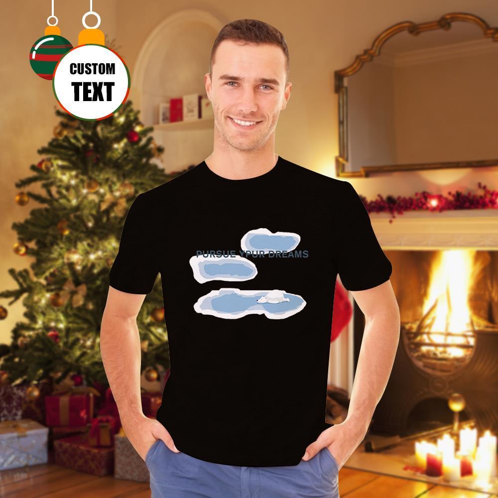 T-shirt Nuage Gravé Personnalisé Pour Des Cadeaux De Famille Dans Une Variété De Styles - soufeelfr