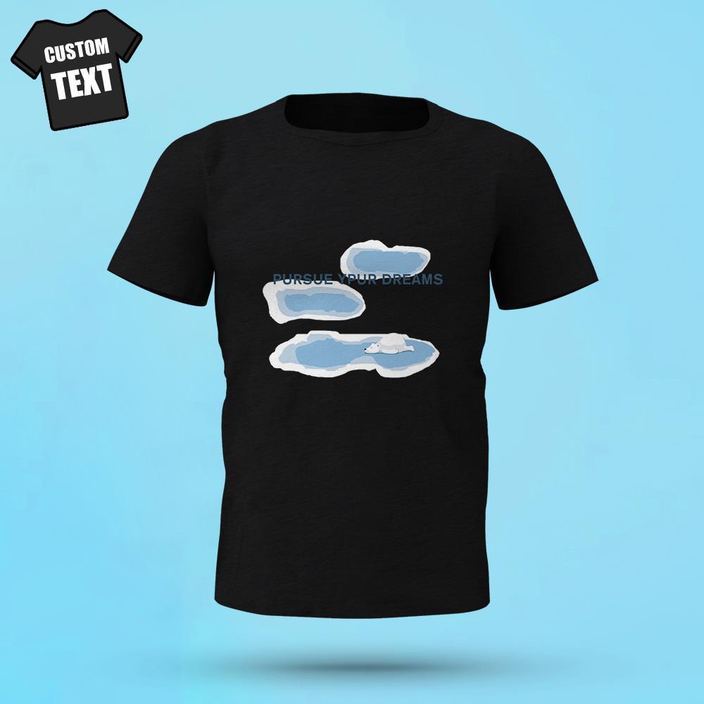 T-shirt Nuage Gravé Personnalisé Pour Des Cadeaux De Famille Dans Une Variété De Styles - soufeelfr
