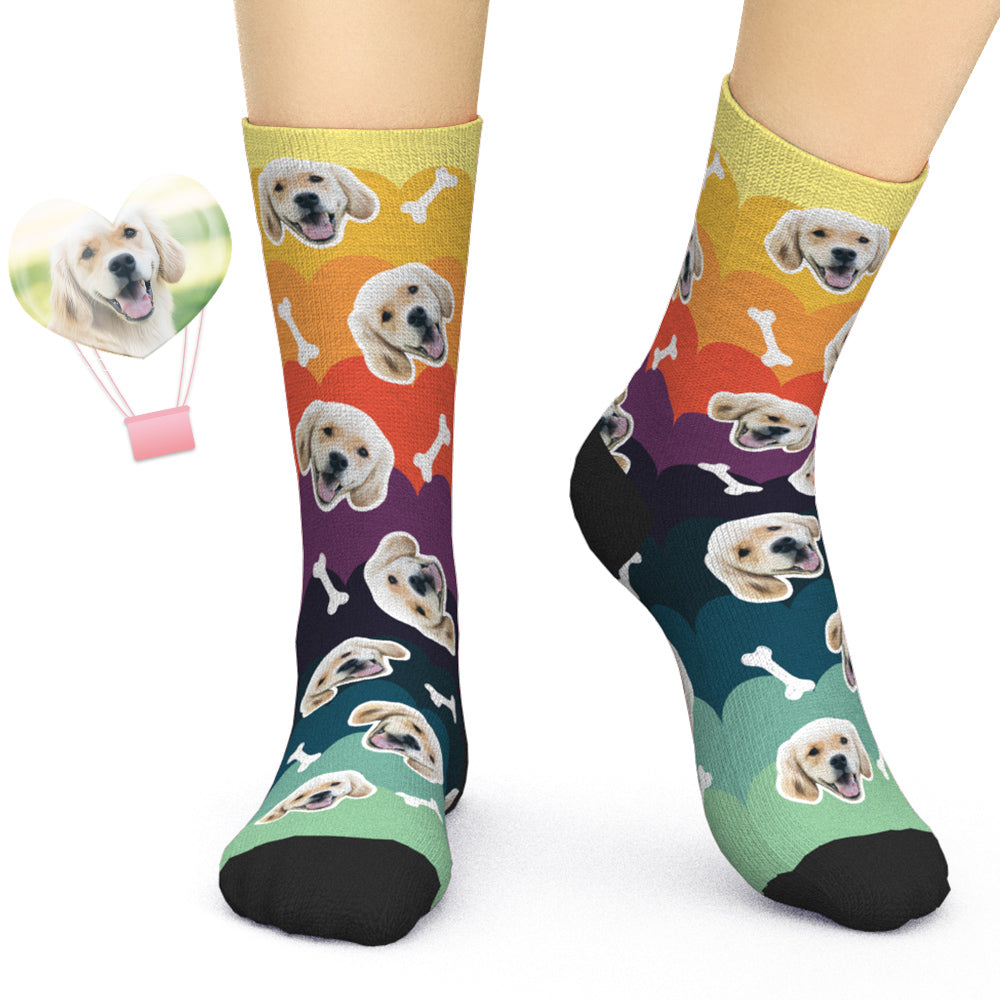 Chaussettes Personnalisées Pour Animaux De Compagnie Chaussettes Uniques Colorées Personnalisées